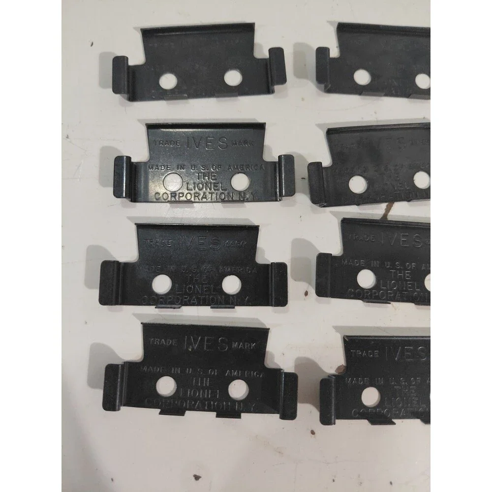 Lionel 6-62901 Electric Train O/27 Gauge Model Railroad Track Clips 12pk w/Box